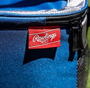 Rawlings NCAA Soft Sided Insulated Cooler Bag, 24-Can Capacity, Nebraska Cornhuskers, Red (10223089111)