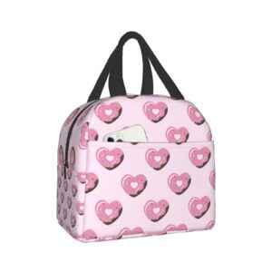 cute donut lunch box insulated lunch boxes waterproof lunch bag eusable repeat lunch tote