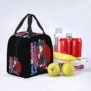 BEGOAT Love Chunibyo Other Delusions Lunch Bag Manga Printed Waterproof Tote Bag Insulated Lunch Box Business Trip Picnic Beach Fishing Work