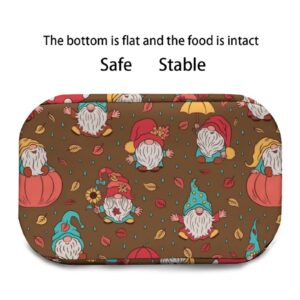 Cute Gnomes Lunch Bag for Women Men, Portable Insulated Lunch Box, Lunch Tote Bag for Work Outdoor