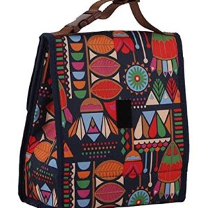 Lily Bloom Insulated Foldover Top Lunch Cooler/Tote Bag