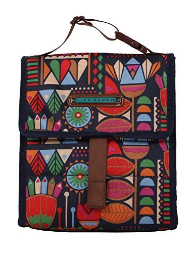 Lily Bloom Insulated Foldover Top Lunch Cooler/Tote Bag