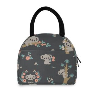 senya lunch bag tote bag, travel picnic organizer lunch holder koala handbags lunch bag box for office
