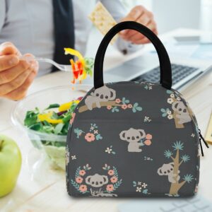 senya Lunch Bag Tote Bag, Travel Picnic Organizer Lunch Holder Koala Handbags Lunch Bag Box for Office