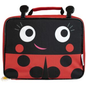 Harry Bear Kids Lunch Bag Red Ladybug