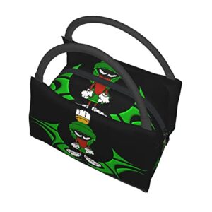 DHOUTSL Lunch Bag Marvin Anime The Martian Portable Reusable Lunch Box Insulated Lunch Tote for Office Outdoor Picnic Women Men Handbags Tote 11 X 6.5 X 7in