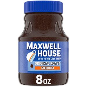 maxwell house the original roast instant coffee (8 oz jar)
