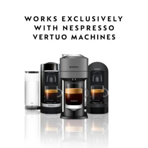 Nespresso Capsules VertuoLine, Dark Assortment Variety Pack, Dark Roast , 40 Count Coffee & Espresso Pods, Brews 7.8 oz and 1.35oz