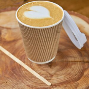 Makerstep 1000 Birch Wood Coffee Stirrers, 7 Inch Coffee Stir Sticks, Eco-friendly, Sturdy Wooden Sticks. Splinter Free, Round End. For Tea, Beverage, and Popsicle.