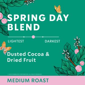 Starbucks Ground Coffee, Medium Roast, Spring Day Blend, 100% Arabica, Limited Edition, 17 oz bag