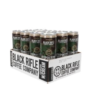 Black Rifle Coffee Company RTD (Espresso with Cream, 11 Fl Oz (Pack of 12))