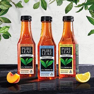 Pure Leaf Iced Tea, Subtly Sweet 3Fl Variety Pack, Lower Sugar, 18.5 Ounce Bottles (Pack of 12)