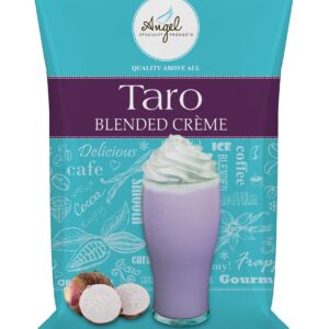 Taro Blended Crème Mix by Angel Specialty Products [3 LB]