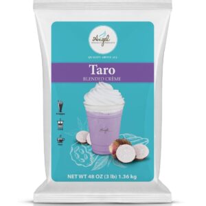 Taro Blended Crème Mix by Angel Specialty Products [3 LB]