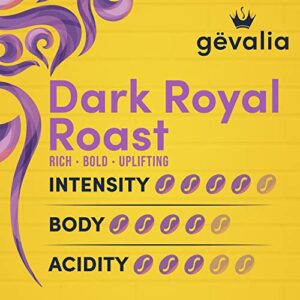 Gevalia Dark Royal Roast Dark Roast K-Cup Coffee Pods (84 Ct Box)