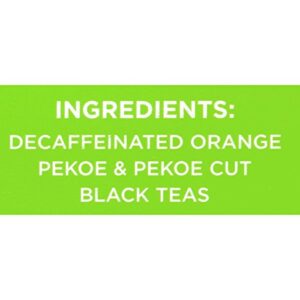 Luzianne Decaffeinated Iced Tea Bags, Family Size, Unsweetened, 144 Tea Bags (6 Boxes of 24 Count Pack), Specially Blended For Iced Tea, Clear & Refreshing Home Brewed Southern Iced Tea