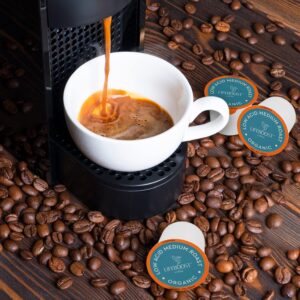Lifeboost Medium Roast Low Acid Coffee K Cups - Single Origin Mold Free Non-GMO Organic Coffee Pods - Compatible with Keurig & Keurig 2 Machines - 10 Count