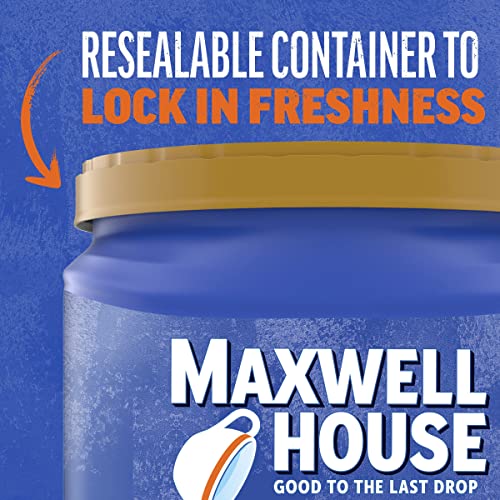 Maxwell House House Blend Medium Roast Ground Coffee (24.5 oz Canister)