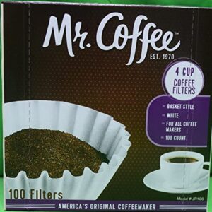 4-cup coffee filters, 100-count