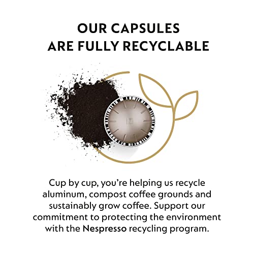 Nespresso Capsules VertuoLine, Arondio Gran Lungo Americano, Medium Roast Coffee, 30 Count Coffee Pods, Brews 5.0oz (VERTUO LINE ONLY)