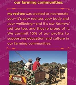 Rooibos Tea, USDA Certified Organic Tea, MY RED TEA. Tagless South African, 100% Pure, Single Origin, Natural, Farmer Friendly, GMO and Caffeine Free (80)