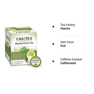 Cha4TEA 36-Count Matcha Green Tea for Keurig