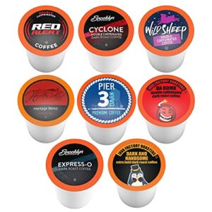Best of the Best Pods, Variety Pack for Keurig K Cup Brewers, Strong and Regular Coffee Lovers, Great Gift - 5 Cups of Each, High Caffeine Coffee, 40 Count