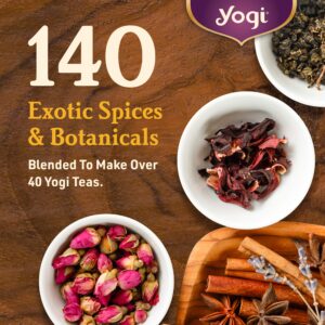 Yogi Tea - Egyptian Licorice Tea (6 Pack) - Warming and Naturally Spicy Sweet - Soothing and Caffeine Free - 96 Organic Herbal Tea Bags