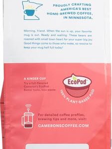 Cameron's Coffee Roasted Ground Coffee Bag, Flavored, Highlander Grog, 12 Ounce