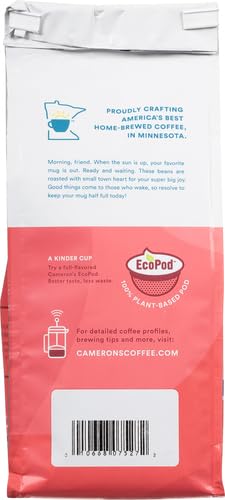 Cameron's Coffee Roasted Ground Coffee Bag, Flavored, Highlander Grog, 12 Ounce