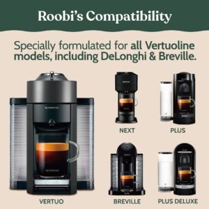 Nespresso Vertuo Compatible Descaling Solution. Eco-Friendly Formula to Clean & Descale Your Nespresso Vertuoline Machine. 2 Uses per Bottle, 2 Pack. Carbon Neutral Vertuo Descaling Kit.