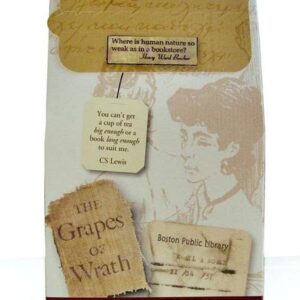 Novel Teas Book Lover's Tea contains 25 teabags individually tagged with literary quotes from the world over, made with the finest English Breakfast tea, for the book lover