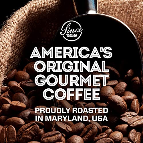 Eight O'Clock Coffee Flavors of America Vermont Maple Bourbon, 11-Ounce, Ground Coffee, Robust Maple, Caramel & Bourbon