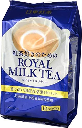 TWIN Pack Royal Milk Tea Hot Cold Nitto Kocha 10 Pouch Pack (total 20 pouch)