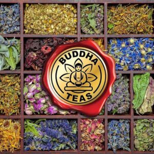 Buddha Teas - Organic Ashwagandha Root Tea - Herbal Tea - For Health & Wellbeing - With Antioxidants & Minerals - Clean Ingredients - Caffeine Free - OU Kosher & Non-GMO - 18 Tea Bags (Pack of 1)