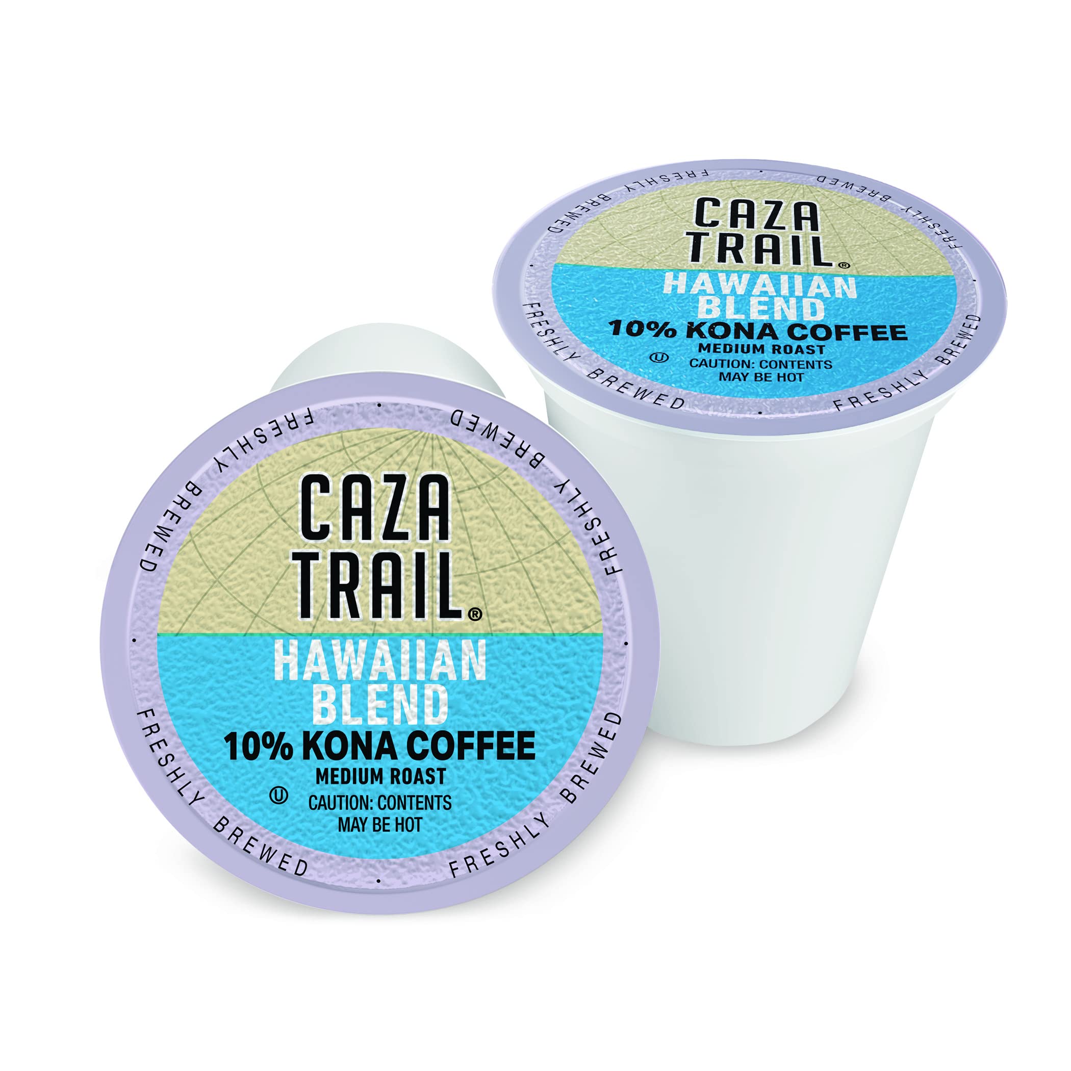 Caza Trail Coffee, Kona Blend, 100 Single Serve Cups