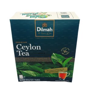 dilmah premium ceylon tea (200g) 100 tea bags