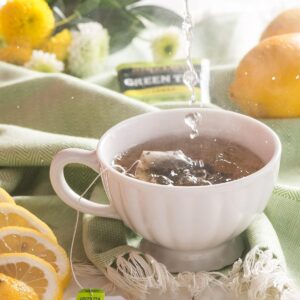 Bigelow Tea Decaffeinated Green Tea with Lemon, 20 Count (Pack of 6), 120 Total Teabags