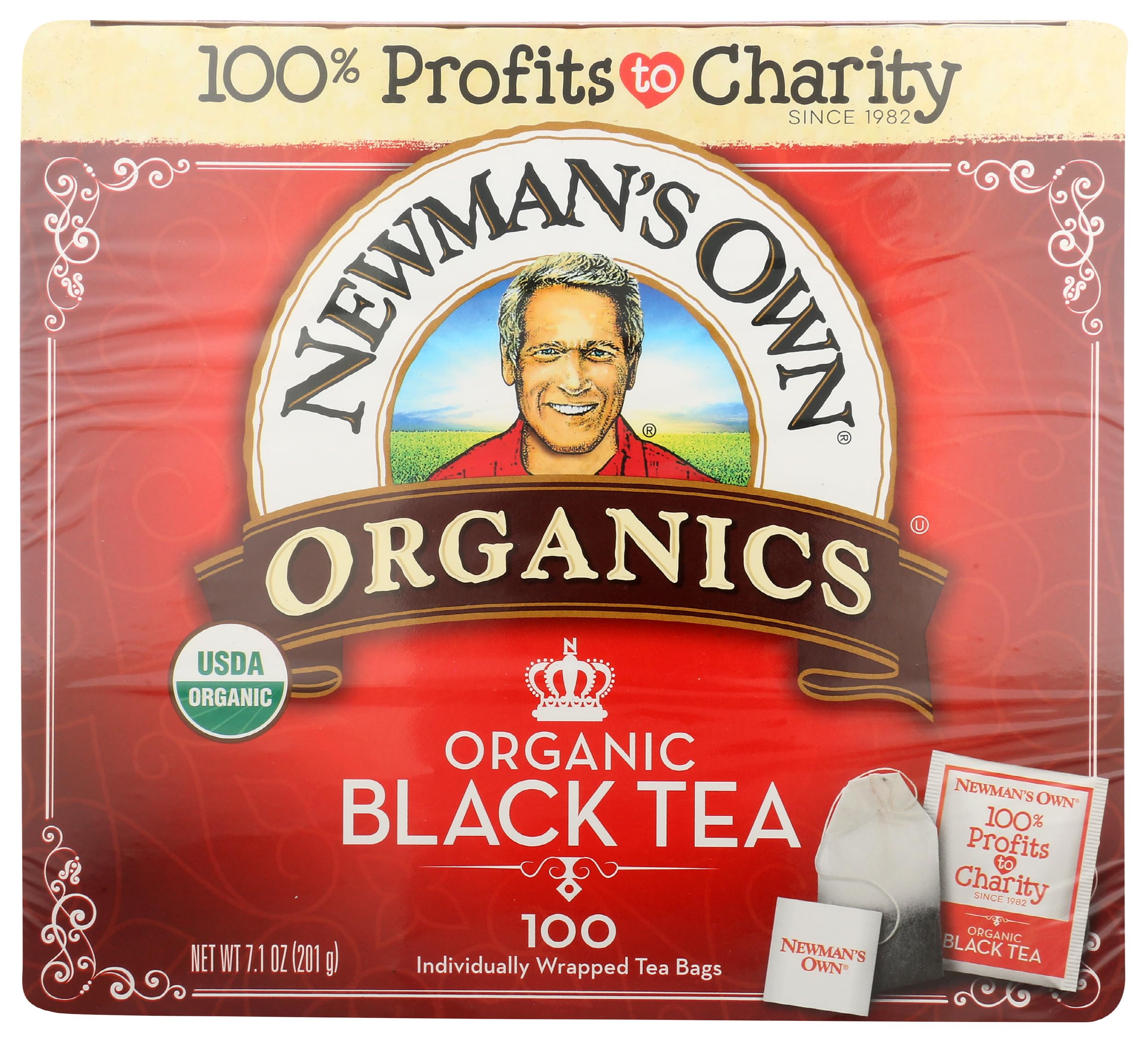 NEWMANS OWN ORGANICS Organic Royal Black Tea, 100 CT