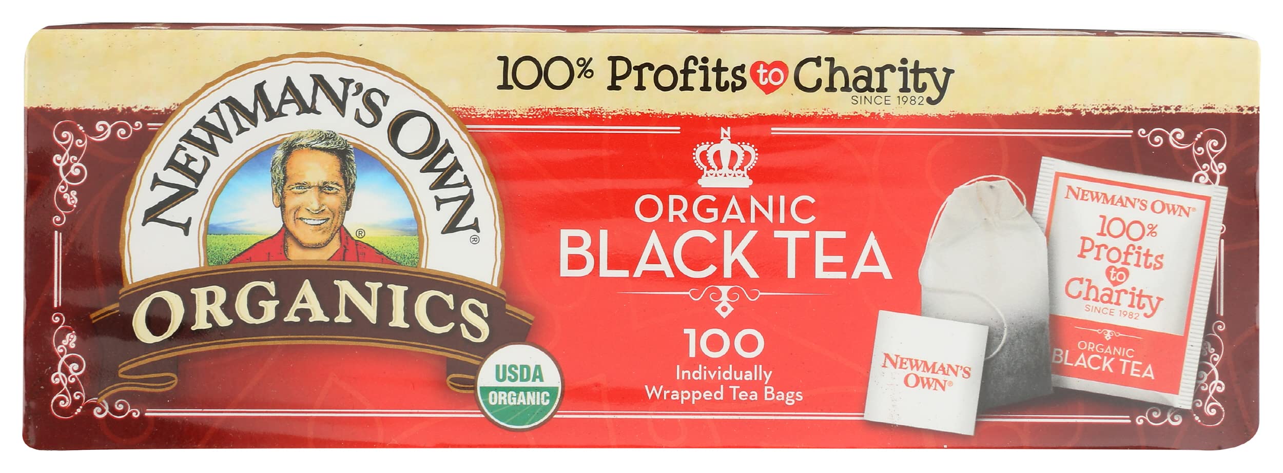 NEWMANS OWN ORGANICS Organic Royal Black Tea, 100 CT