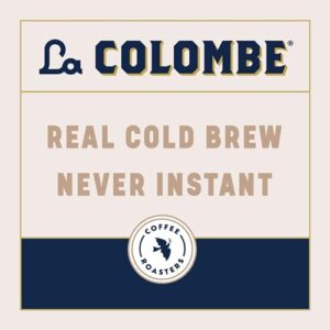 La Colombe Vanilla Draft Latte with Oatmilk - 9 Fl. Oz. 4 Pack - 100% Arabica Brazilian Cold Brew Coffee with Nitrous-Infused Oatmilk, Dairy-Free Vegan Latte, 120mg Natural Caffeine