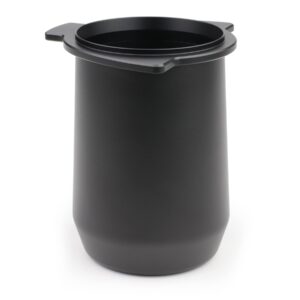 firjoy 53.3mm dosing cup - fits breville 54mm portafilters (black)