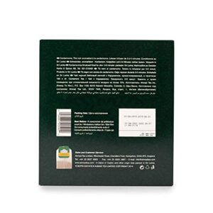 Ahmad Tea Black Tea, Cardamom Teabags (No Envelopes), 100 ct - Caffeinated and Sugar-Free