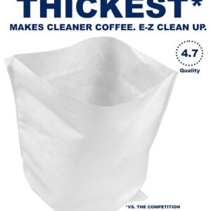 (20 Pack) Cold Brew Coffee Filters, 12" x 13" Compatible With Leading Cold Brew Coffee Makers