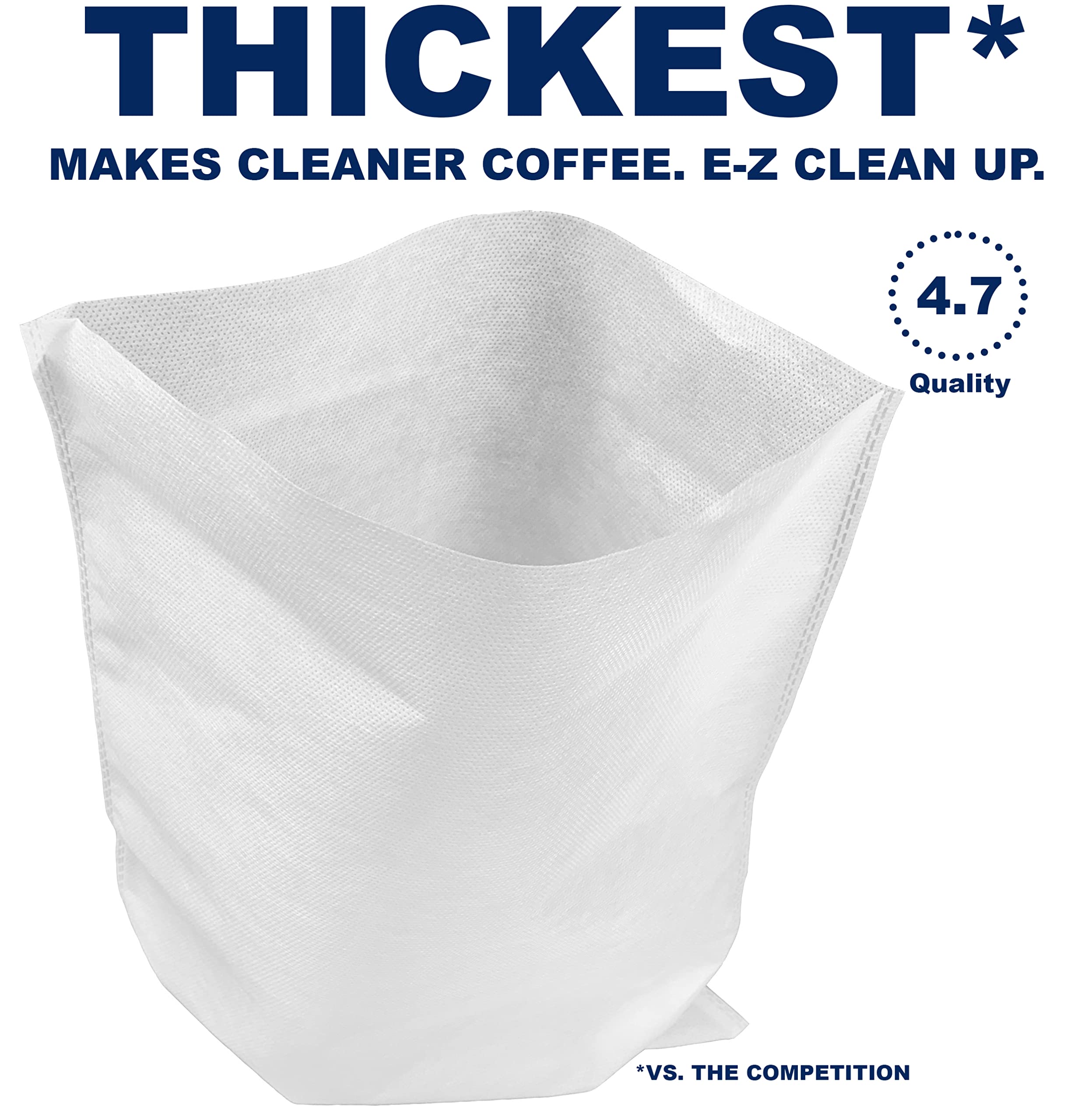 (20 Pack) Cold Brew Coffee Filters, 12" x 13" Compatible With Leading Cold Brew Coffee Makers