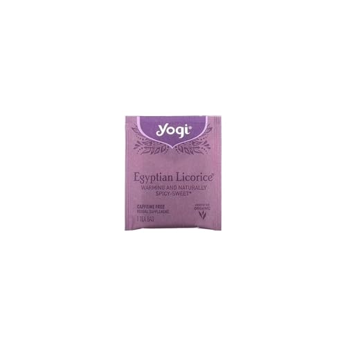 Organic Egyptian Licorice 16 tea bags by Yogi Tea