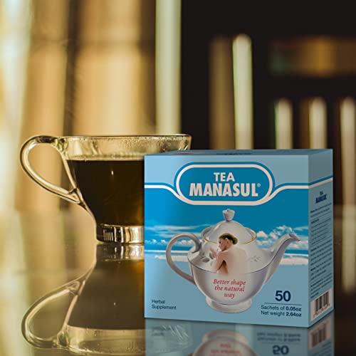 MANASUL CLASSIC - Laxative Infusion Based On Senna, Peppermint, Lemon Balm, Liquorice and Anise. Herbal Tea with Calming Effect. 50 Tea Sachets.