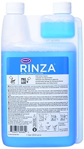 Urnex Rinza Acid Formula Milk Frother Cleaner, 33.8-Ounce