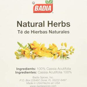 CubanFoodMarket Badia Natural Herb Tea. Total individual tea bags, 25 Count (Pack of 4)