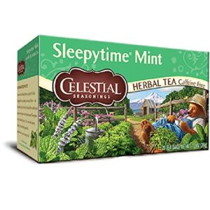 celestial seasonings tea sleepy time mint 20 bag, 20 ct